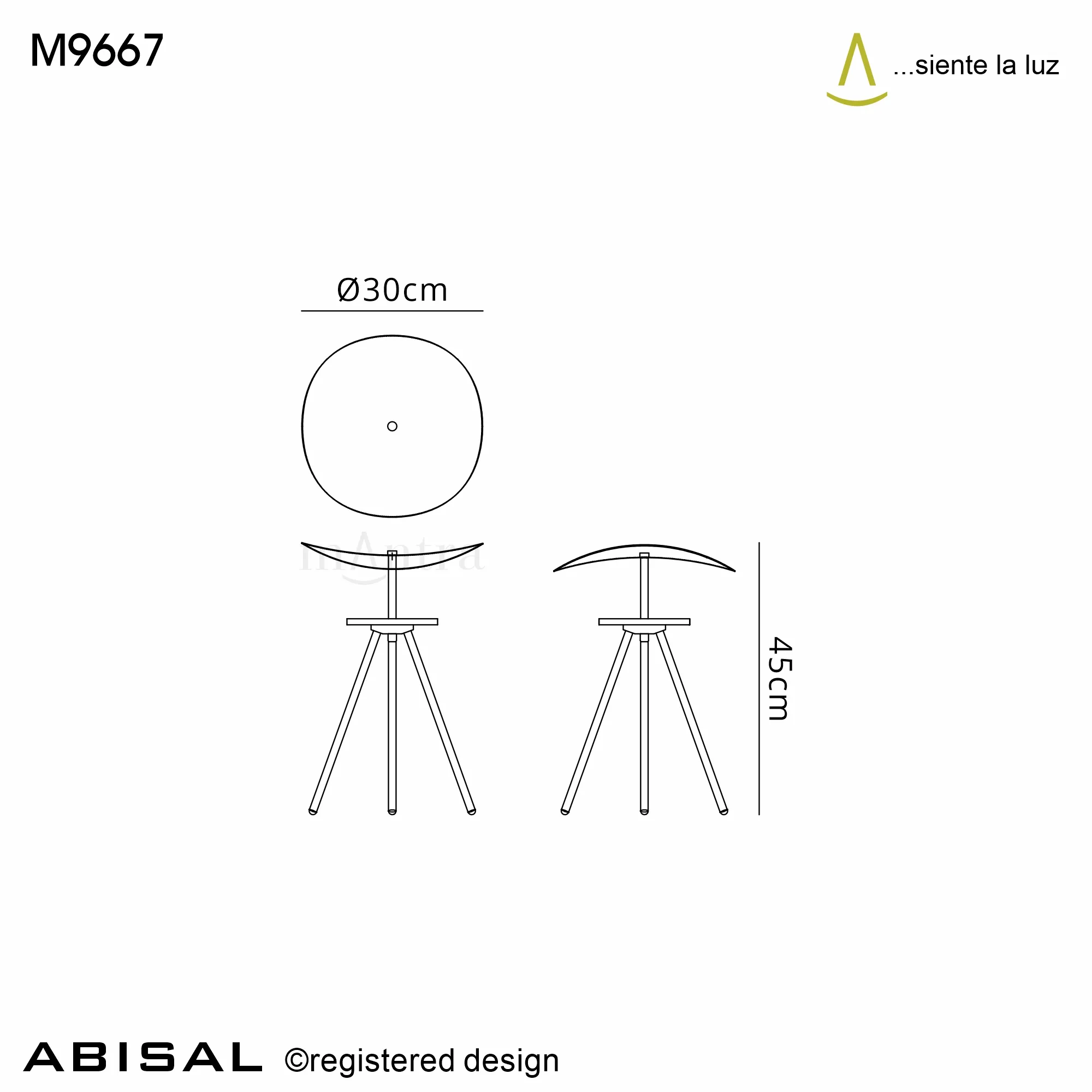 Abisal Dark Wood Table Lamps Mantra Designer Table Lamps